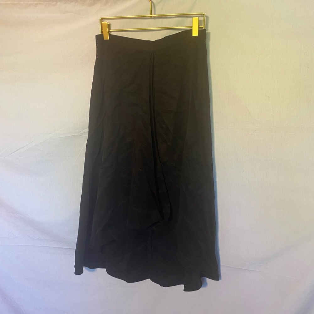 Rodebjer Cati Black‎ High Waisted Midi Skirt Size XS